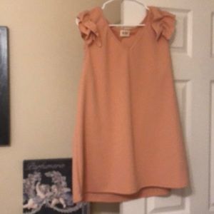 NWOT Bibi PinkTunic with great shoulder detail